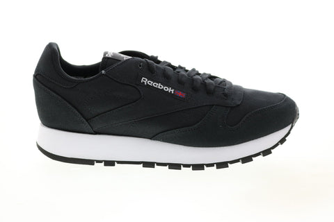 Reebok Classic Leather Grow GX5133 Mens Black Lifestyle Sneakers Shoes 