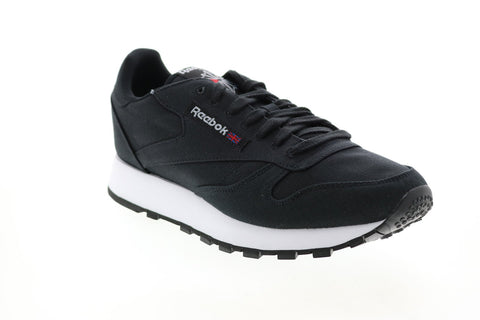Reebok Classic Leather Grow GX5133 Mens Black Lifestyle Sneakers Shoes 