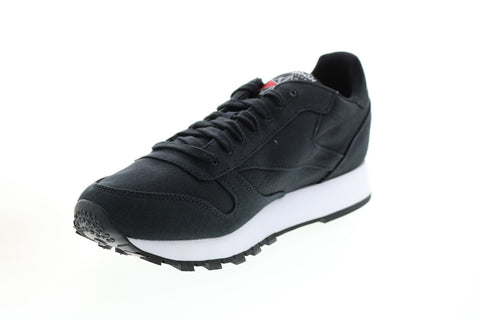 Reebok Classic Leather Grow GX5133 Mens Black Lifestyle Sneakers Shoes 