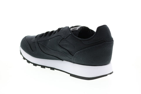 Reebok Classic Leather Grow GX5133 Mens Black Lifestyle Sneakers Shoes 