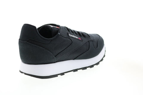 Reebok Classic Leather Grow GX5133 Mens Black Lifestyle Sneakers Shoes 