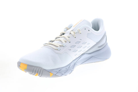 Reebok Nanoflex Tr GX7548 Mens White Canvas Athletic Cross Training Shoes 