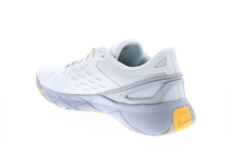 Reebok Nanoflex Tr GX7548 Mens White Canvas Athletic Cross Training Shoes 