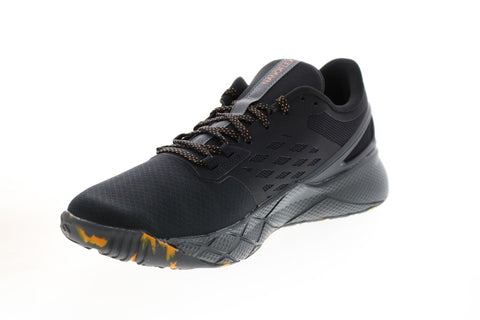 Reebok Nanoflex Tr GX7550 Mens Black Canvas Athletic Cross Training Shoes 
