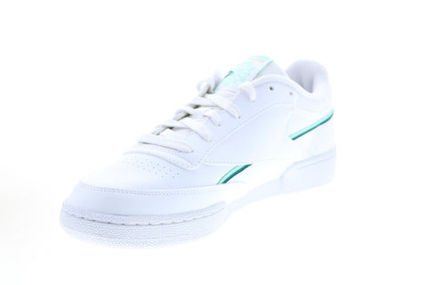 Reebok Club C 85 Vegan GX7562 Mens White Synthetic Lifestyle Sneakers Shoes 