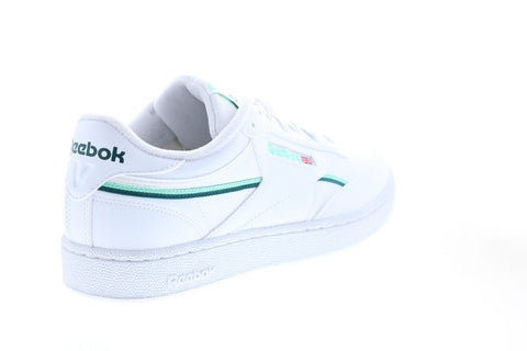 Reebok Club C 85 Vegan GX7562 Mens White Synthetic Lifestyle Sneakers Shoes 