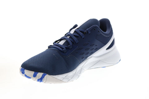 Reebok Nanoflex Tr GZ8297 Mens Blue Canvas Athletic Cross Training Shoes 