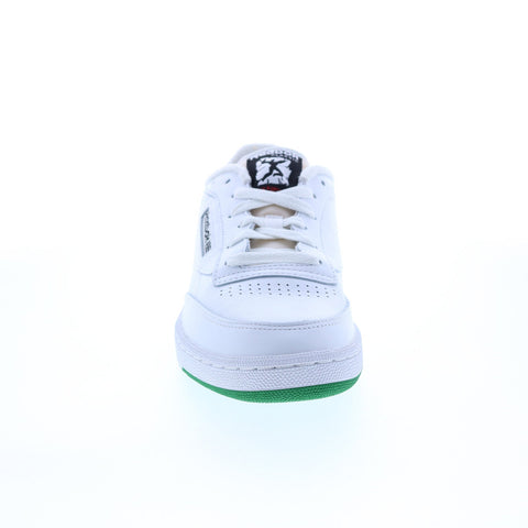 Reebok Club C 85 GX8307 Mens White Leather Lace Up Lifestyle Sneakers Shoes