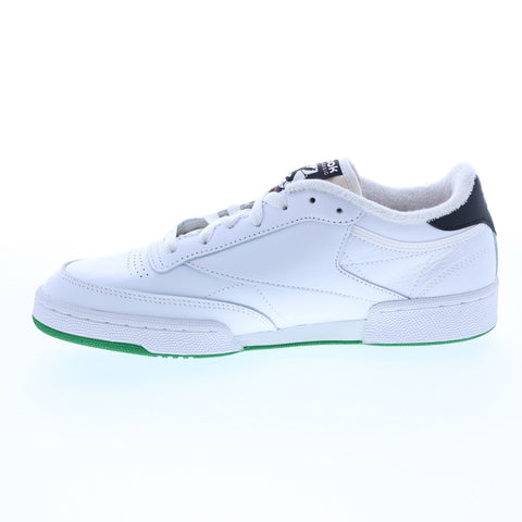 Reebok Club C 85 GX8307 Mens White Leather Lace Up Lifestyle Sneakers Shoes