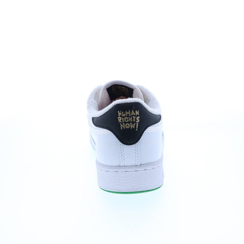 Reebok Club C 85 GX8307 Mens White Leather Lace Up Lifestyle Sneakers Shoes