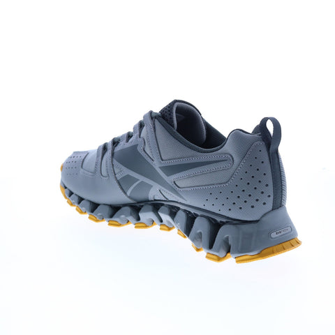 Reebok Zigwild Trail 6 GX9429 Mens Gray Canvas Lace Up Athletic Running Shoes