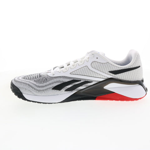 Reebok Nano X2 GX9909 Mens White Canvas Lace Up Athletic Cross Training Shoes