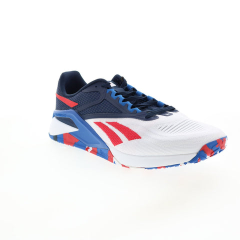 Reebok Nano X2 GX9915 Mens White Canvas Athletic Cross Training Shoes