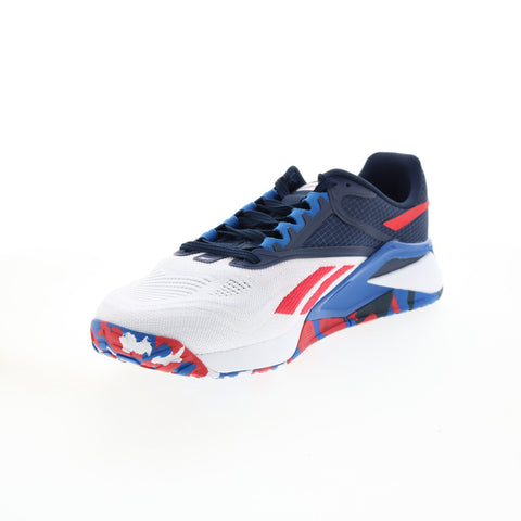 Reebok Nano X2 GX9915 Mens White Canvas Athletic Cross Training Shoes