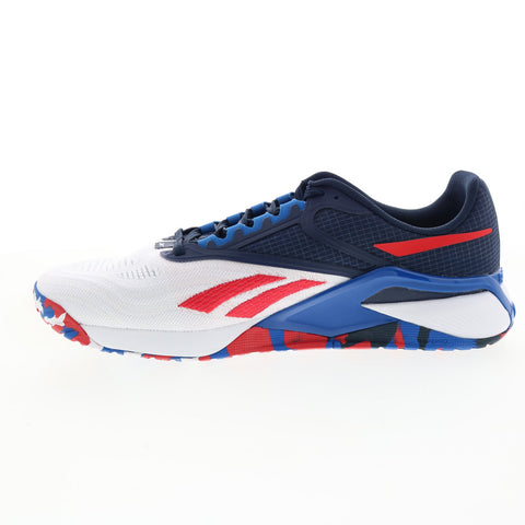 Reebok Nano X2 GX9915 Mens White Canvas Athletic Cross Training Shoes