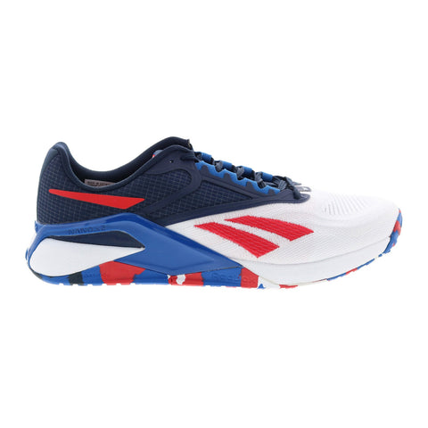 Reebok Nano X2 GX9915 Mens White Canvas Athletic Cross Training Shoes