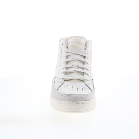 Reebok Club C Form Hi GY0036 Mens Beige Leather Lifestyle Sneakers Shoes