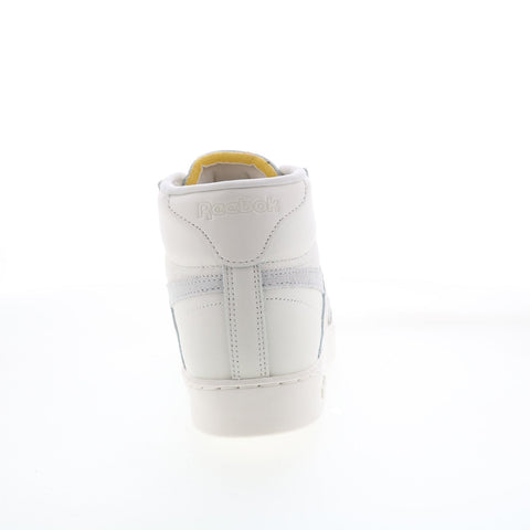 Reebok Club C Form Hi GY0036 Mens Beige Leather Lifestyle Sneakers Shoes