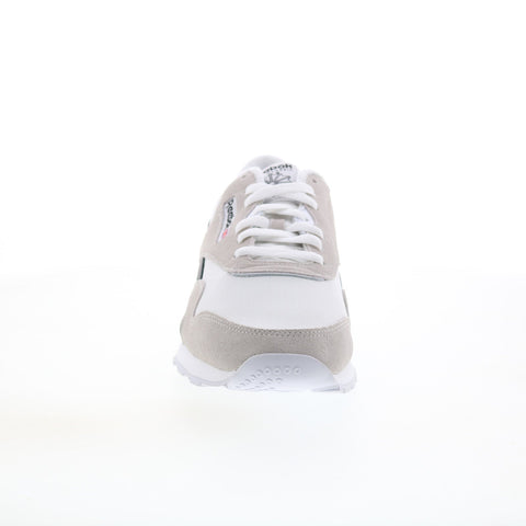 Reebok Classic Nylon GY0507 Mens White Suede Lifestyle Sneakers Shoes