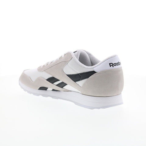 Reebok Classic Nylon GY0507 Mens White Suede Lifestyle Sneakers Shoes