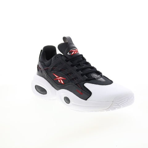 Reebok Solution Mid GY0931 Mens Black Synthetic Athletic Basketball Shoes