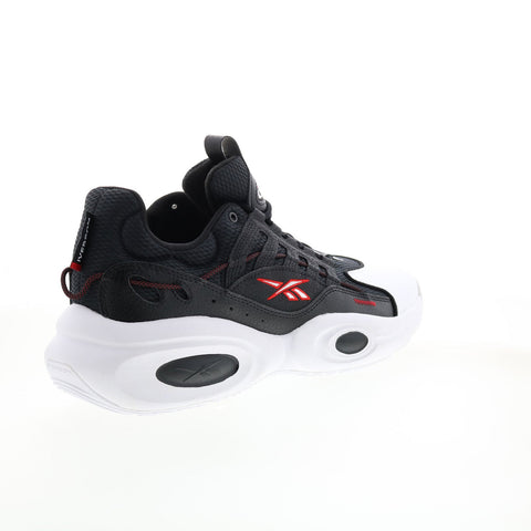 Reebok Solution Mid GY0931 Mens Black Synthetic Athletic Basketball Shoes
