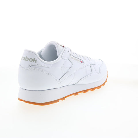 Reebok Classic Leather GY0952 Mens White Lace Up Lifestyle Sneakers Shoes