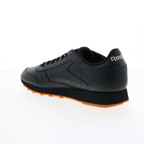 Reebok Classic Leather GY0954 Mens Black Lace Up Lifestyle Sneakers Shoes