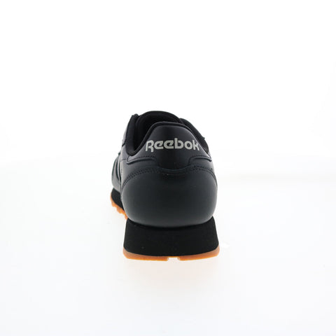 Reebok Classic Leather GY0954 Mens Black Lace Up Lifestyle Sneakers Shoes