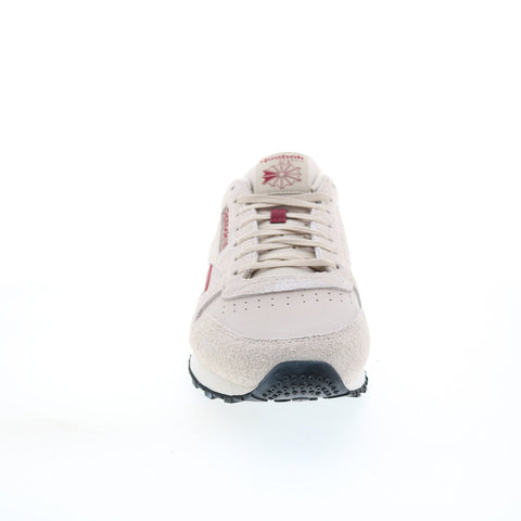 Reebok Classic Leather GY1525 Mens Beige Suede Lifestyle Sneakers Shoes