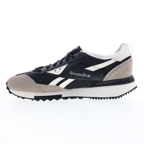 Reebok LX2200 GY1534 Mens Black Suede Lace Up Lifestyle Sneakers Shoes