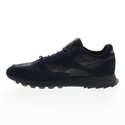 Reebok Classic Leather GY1542 Mens Black Suede Lifestyle Sneakers Shoes