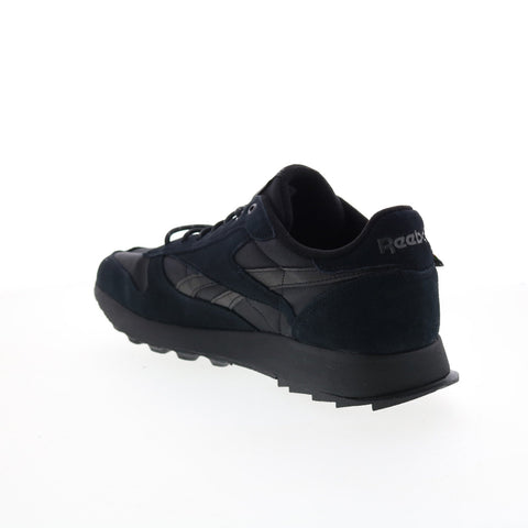 Reebok Classic Leather GY1542 Mens Black Suede Lifestyle Sneakers Shoes