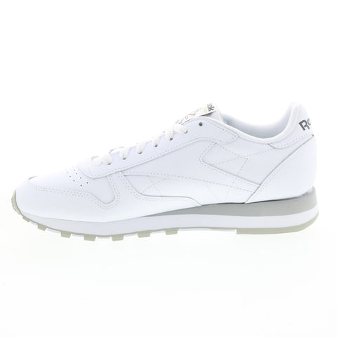 Reebok Classic Leather GY3558 Mens White Lace Up Lifestyle Sneakers Shoes