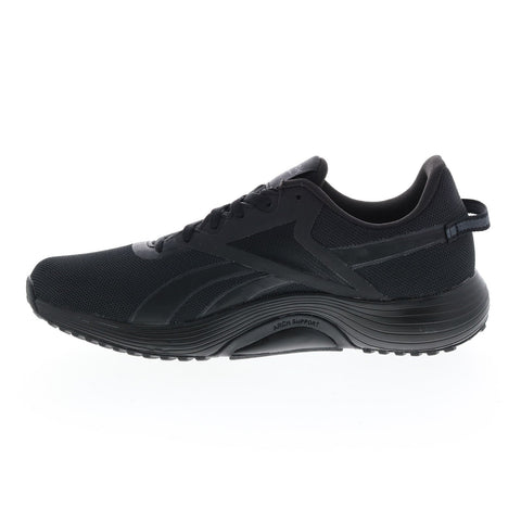 Reebok Lite Plus 3 GY3964 Mens Black Canvas Lace Up Athletic Running Shoes