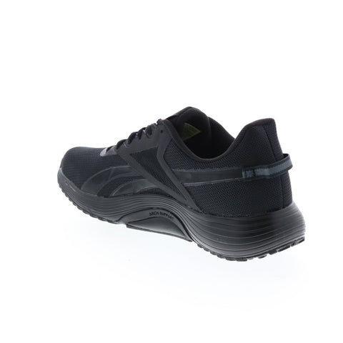 Reebok Lite Plus 3 GY3964 Mens Black Canvas Lace Up Athletic Running Shoes