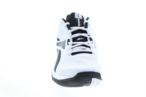 Reebok More Buckets GY5462 Mens White Basketball Inspired Sneakers Shoes 