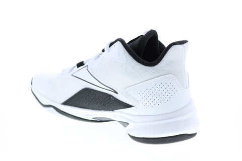 Reebok More Buckets GY5462 Mens White Basketball Inspired Sneakers Shoes 
