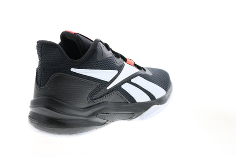 Reebok More Buckets GY5473 Mens Black Basketball Inspired Sneakers Shoes 