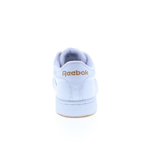 Reebok Club C 85 GY7147 Mens White Leather Lace Up Lifestyle Sneakers Shoes