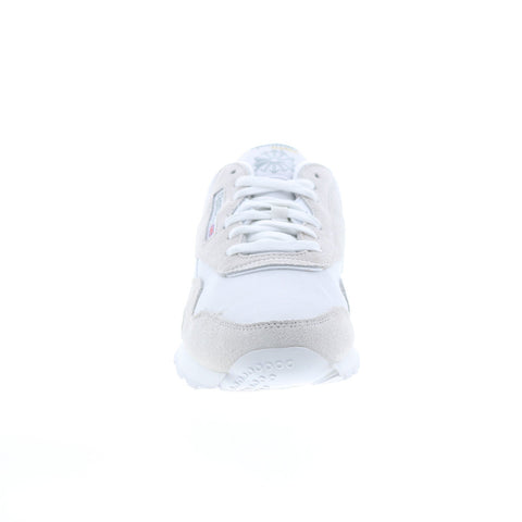 Reebok Classic Nylon GY7235 Mens White Suede Lifestyle Sneakers Shoes
