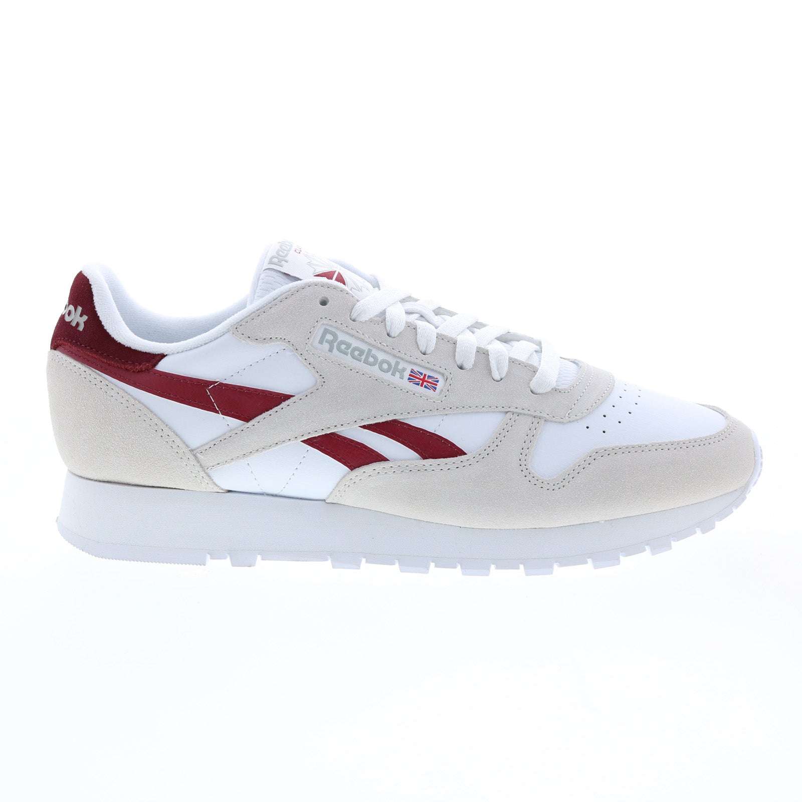 Reebok Classic Leather GY7301 Mens White Suede Lifestyle Sneakers Shoe - Shoes
