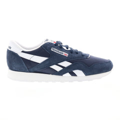 Reebok Classic Suede GY7928 Mens Blue Suede Lifestyle Sneakers Shoes