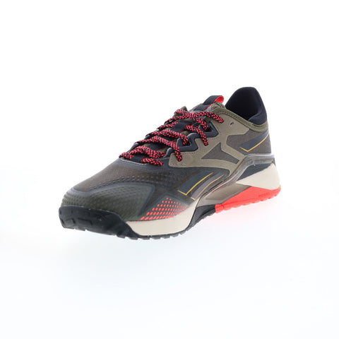 Reebok Nano X2 TR Adventure GY9493 Mens Green Athletic Cross Training Shoes