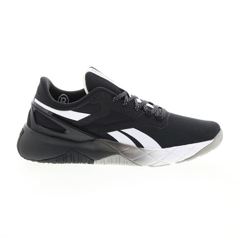 Reebok Nanoflex TR GZ0245 Mens Black Canvas Athletic Cross Training Shoes