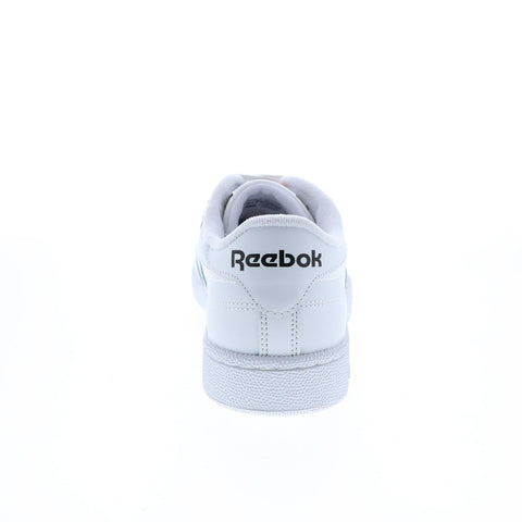 Reebok Club C 85 GZ1605 Mens White Leather Lace Up Lifestyle Sneakers Shoes 
