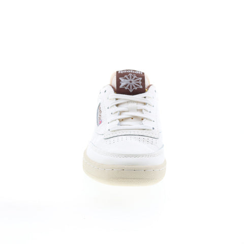 Reebok Club C 85 Vintage GZ5156 Mens Beige Leather Lifestyle Sneakers Shoes