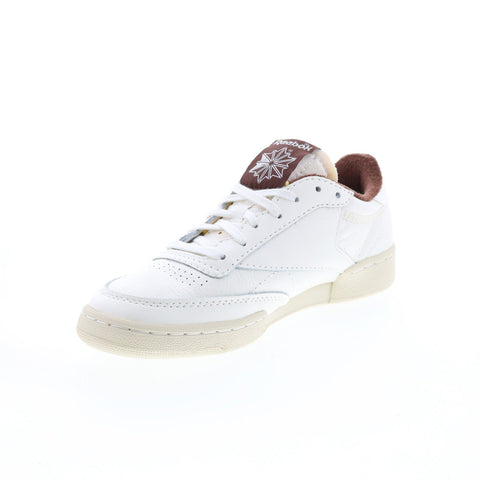 Reebok Club C 85 Vintage GZ5156 Mens Beige Leather Lifestyle Sneakers Shoes