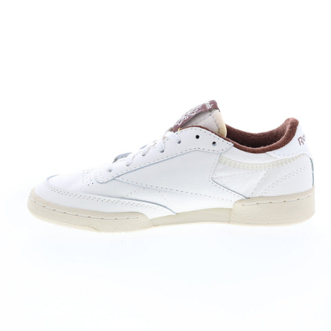 Reebok Club C 85 Vintage GZ5156 Mens Beige Leather Lifestyle Sneakers Shoes