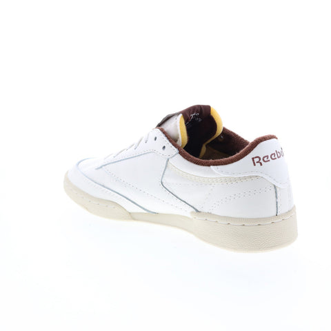 Reebok Club C 85 Vintage GZ5156 Mens Beige Leather Lifestyle Sneakers Shoes
